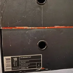 AJ6 Infared Pack Size 10. This Air Jordan box holds to iconic rare vintage shoes Jordan | Shoes | Aj6 Infared Pack Size This Air Jordan Box  main image 2
